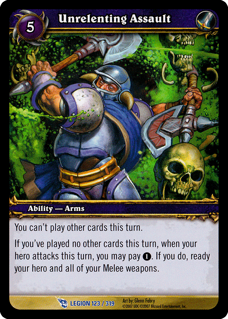 Unrelenting Assault